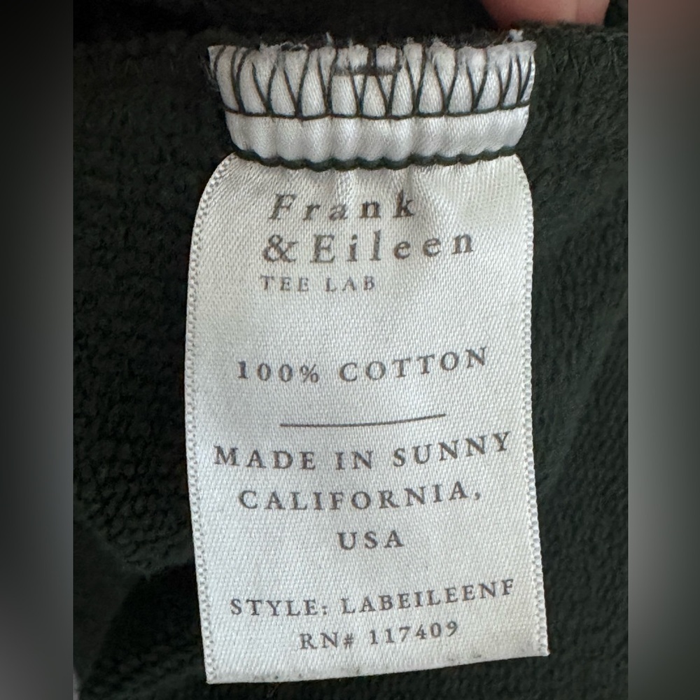 Frank & Eileen EILEEN Button Up Triple Fleece Evergreen L - Picture 7 of 8